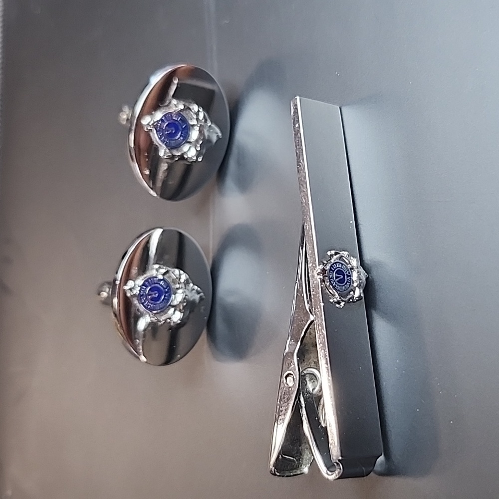 LOMODE STERLING CUFF LINKS SET